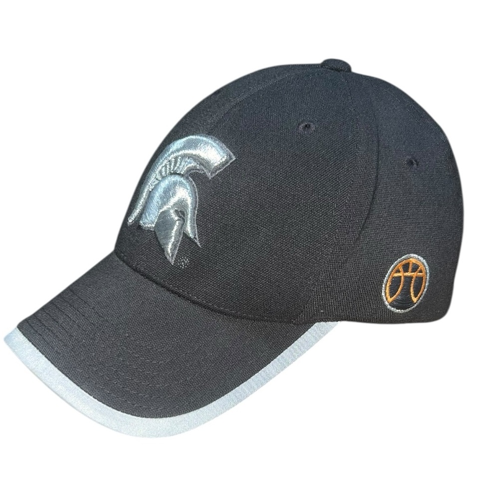 VTG Michigan State Spartans Nike Elite Hat Cap Universal Fit NCAA Gray Silver